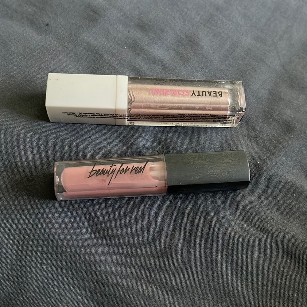 Beauty for real Lip Gloss Lot of 2 BRAND NEW